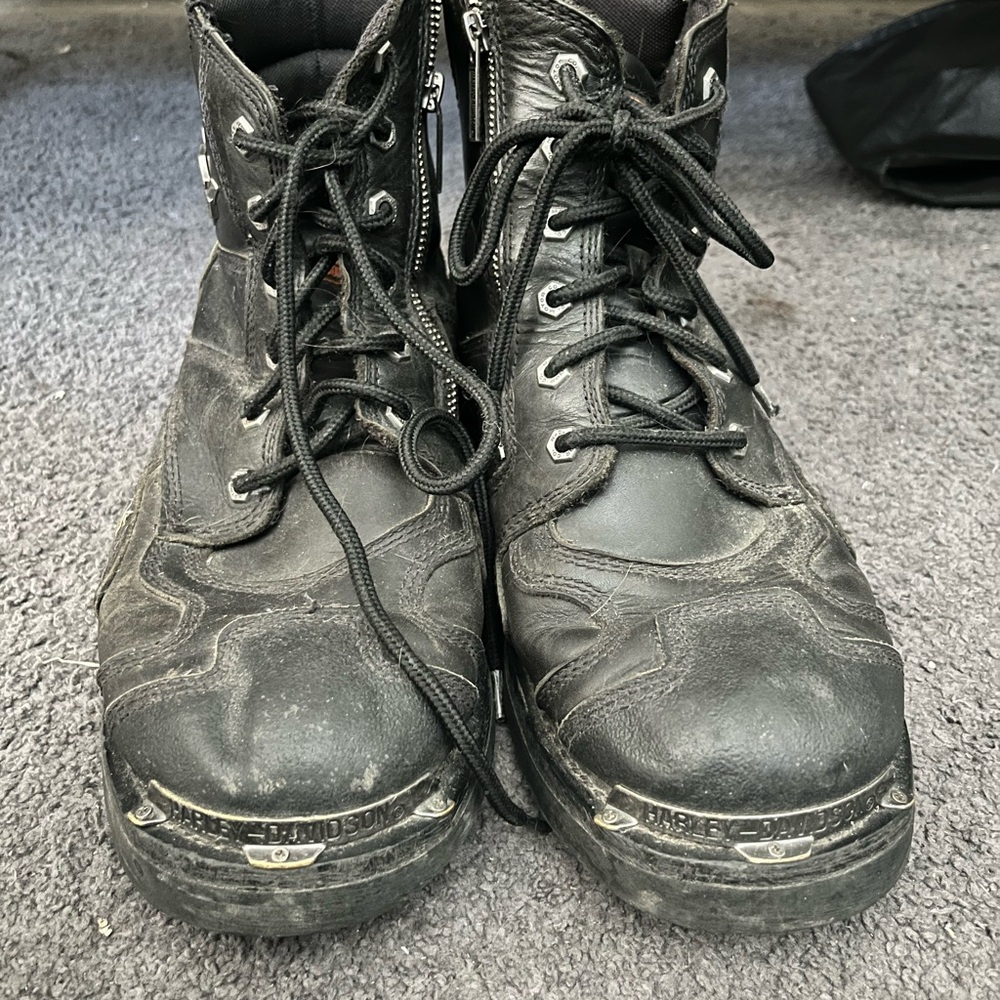 Harley-Davidson Men's Rugged Black Boots